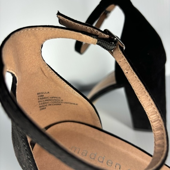 Madden Girl Heels Womens 10 Beella Pump Chunky Heel Party Night Out Photoshoot - Picture 4 of 10